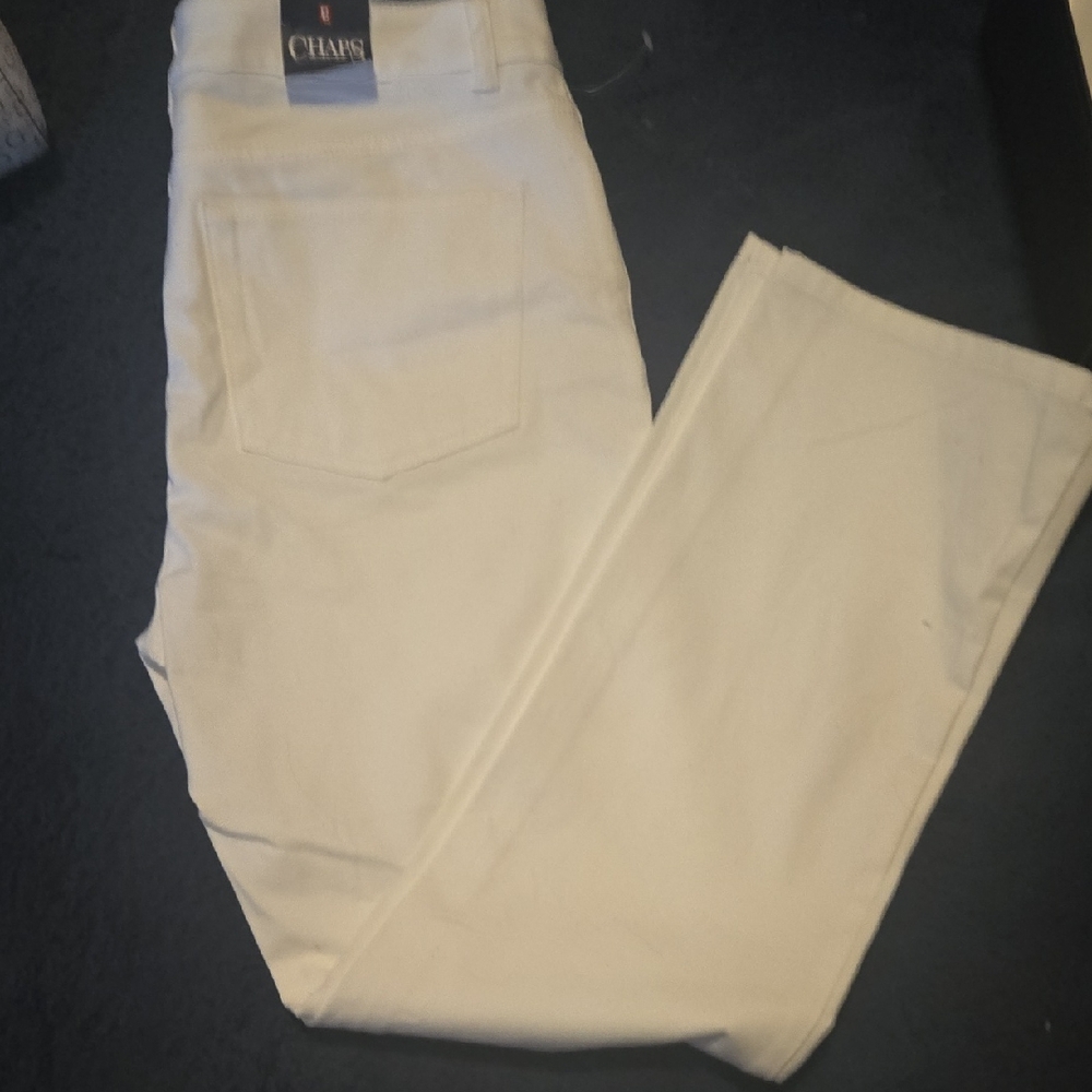 Chaps Women's Boot Cut Jeans - Cream